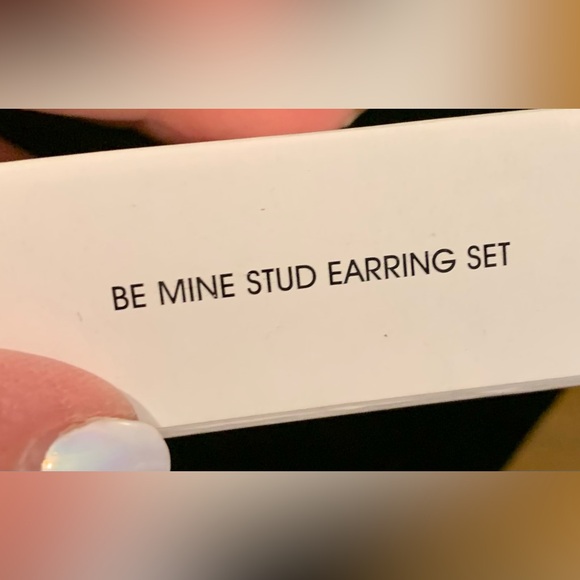 Hearts and Pink Sparkle Earrings, Two Sets of Earrings, New - Picture 7 of 9